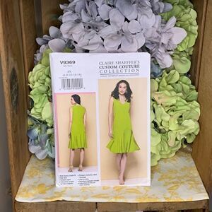 Claire Schaeffer women's size 6 Dress sewing Pattern